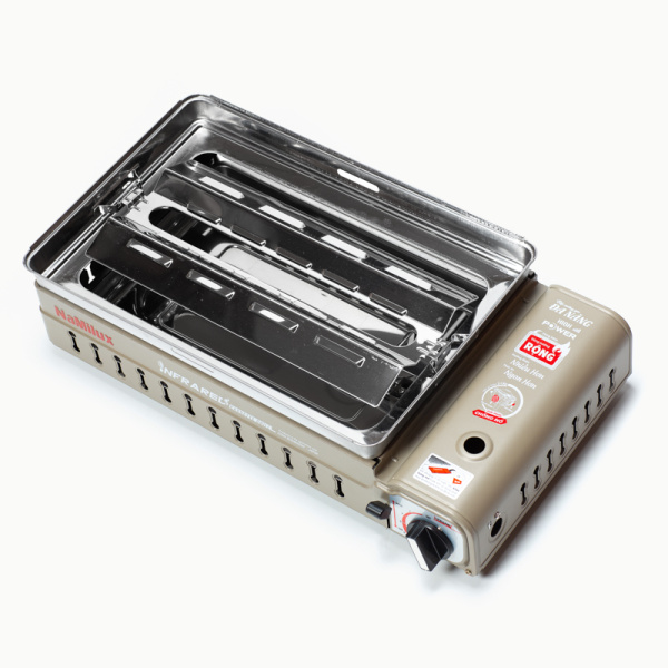 Газовый гриль инфракрасный Namilux NA-G4205PS (Песочный / Нержавейка)